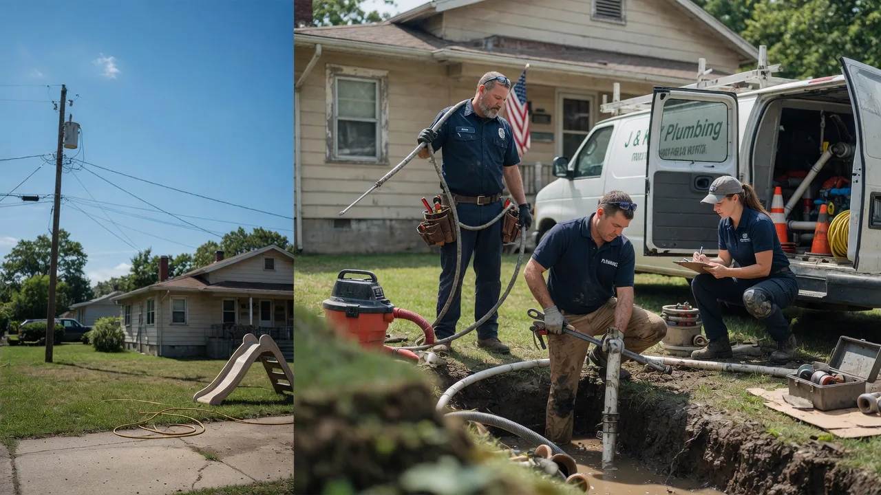 Drain Cleaning in Meriden, KS near me